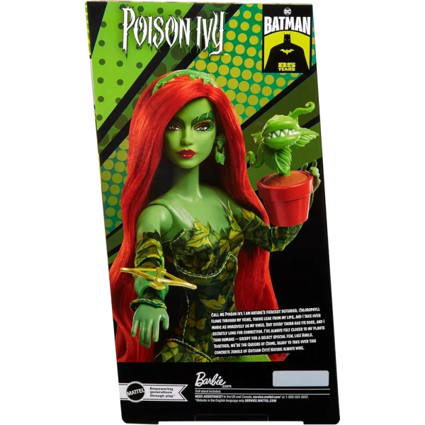ΣΥΛΛΕΚΤΙΚΗ ΚΟΥΚΛΑ BARBIE BATMAN 85TH ANNIVERSARY - POISON IVY