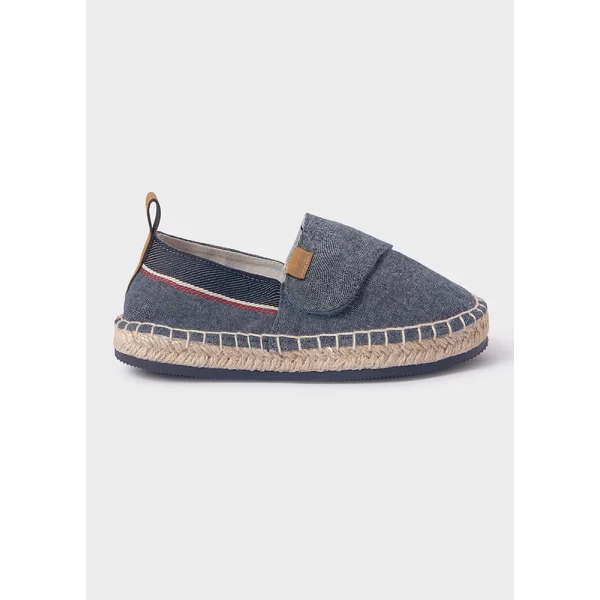 MAYORAL ESPADRILLE VELCRO NAVY BLUE