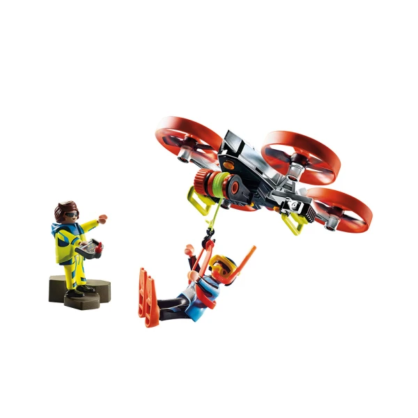 PLAYMOBIL CITY ACTION DIVER RESCUE WITH DRONE
