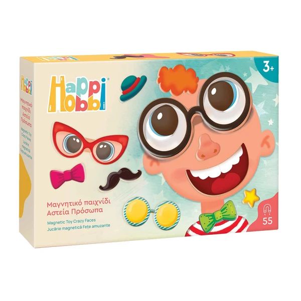 HAPPIHOBBI MAGNET - ΑΣΤΕΙΑ ΠΡΟΣΩΠΑ
