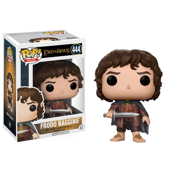 FUNKO POP! ΦΙΓΟΥΡΑ ΒΙΝΥΛΙΟΥ MOVIES LORD OF THE RINGS - FRODO BAGGINS 444