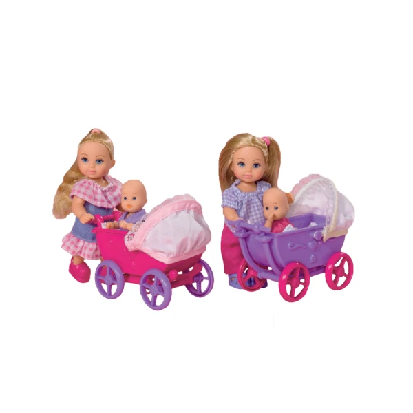 ΚΑΡΟΤΣΙ ΓΙΑ ΚΟΥΚΛΙΤΣΕΣ EL DOLL WALK - ΣΕ 2 ΧΡΩΜΑΤΑ