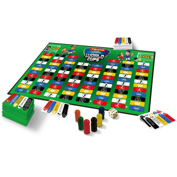 KIDS BOARD GAME TRIVIA OF THE FOOTBALL WORLD CUP