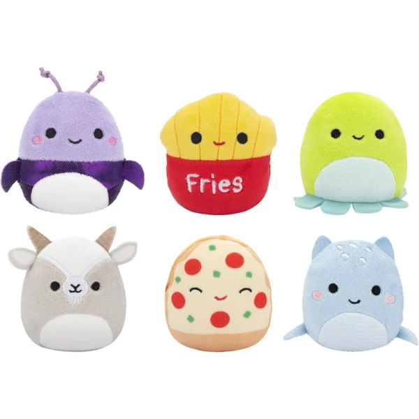 MICROMALLOWS - ΣΕΤ 6 τεμ. ΛΟΥΤΡΙΝΑ 6εκ. SQUISHMALLOWS