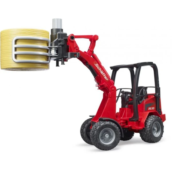 BRUDER SMALL COMBACT LOADER SCHAFFER 2630 AND CLARK