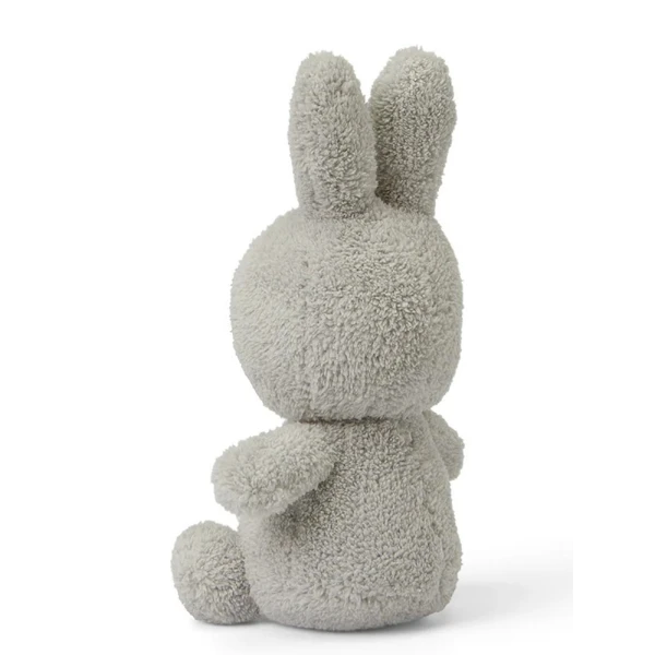 ΛΟΥΤΡΙΝΟ ΛΑΓΟΥΔΑΚΙ MIFFY SITTING TERRY LIGHT GREY 23 εκ. 