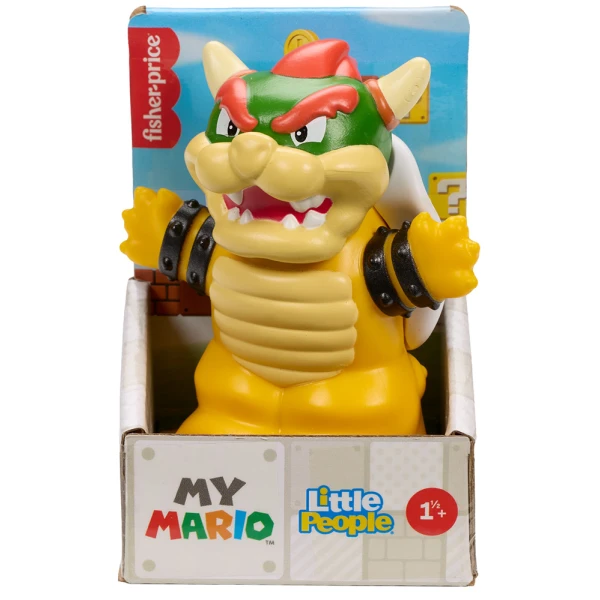 FISHER PRICE LITTLE PEOPLE  SUPER MARIO FIGURE BOWSER
