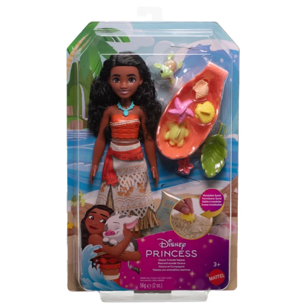 DISNEY PRINCESS - ΚΟΥΚΛΑ ΒΑΪΑΝΑ ΚΑΙ ΖΩΑΚΙ