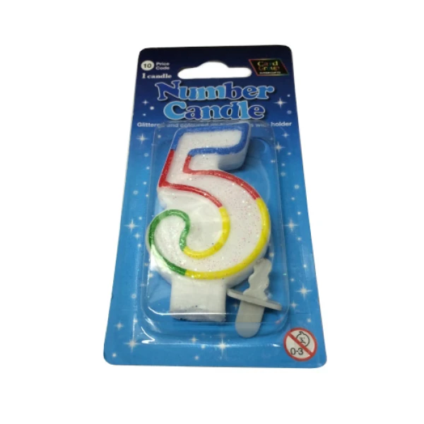 BIRTHDAY CANDLE FROM Νο 0 UNTIL Νο 9 AND ?