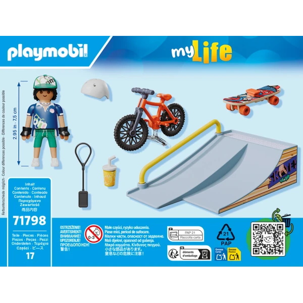 PLAYMOBIL ΑΓΟΡΙ ΜΕ SKATEBOARD ΚΑΙ ΠΟΔΗΛΑΤΟ