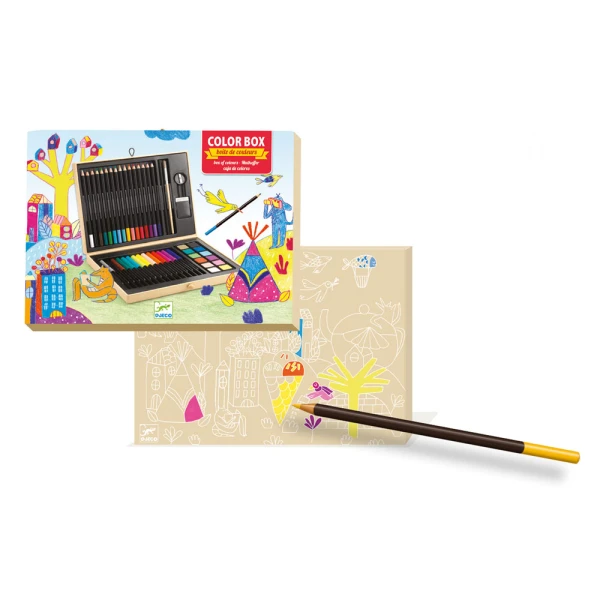 DJECO THE COLOURS - FOR OLDER CHILDREN COLOR BOX