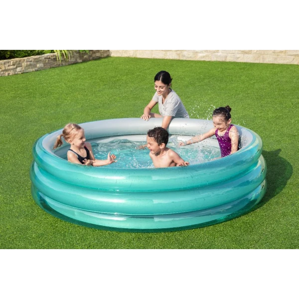 BESTWAY METALLIC 3-RING POOL 201X53 cm