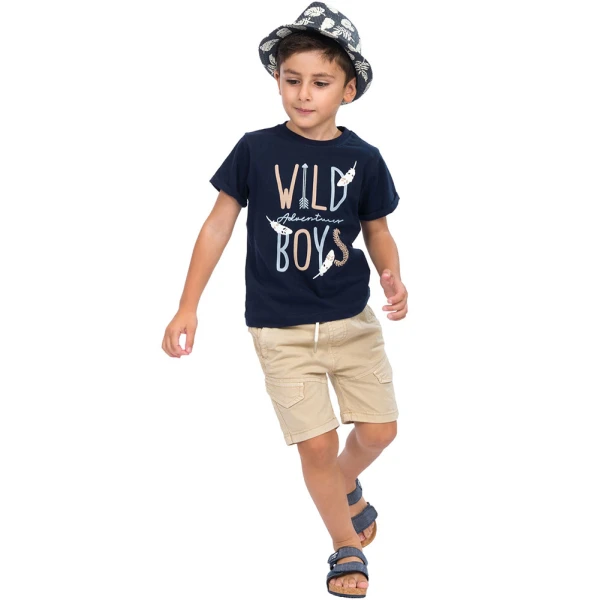 ENERGIERS BEBE BOY SHORT PANTS BEIGE
