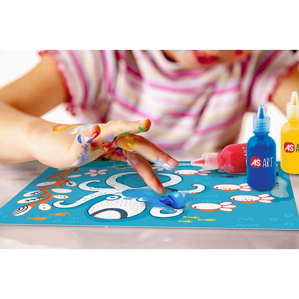 HAPPIHOBBI ART MY FIRST FINGER PAINTS FOR AGES 3+