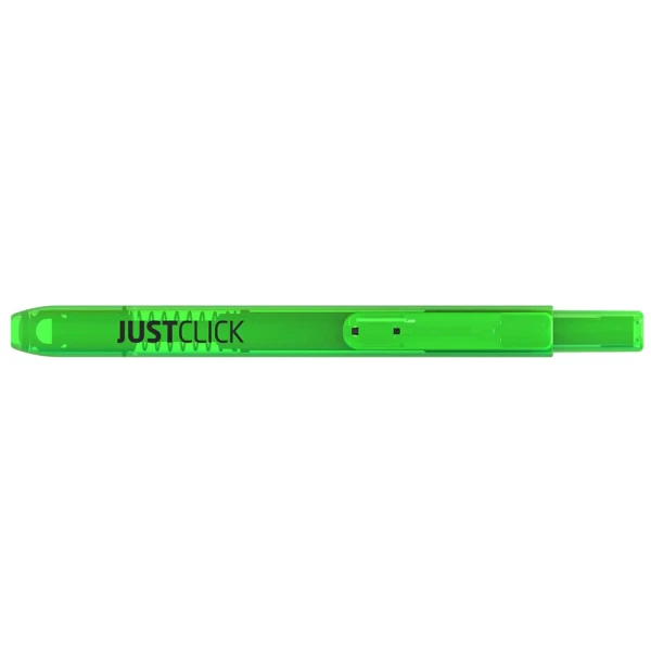 MORRIS JUST CLICK HIGHLIGHTER 3.5mm - ΠΡΑΣΙΝΟ