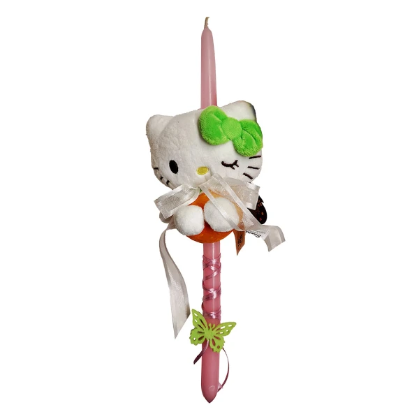 EASTER CANDLE - HELLO KITTY PLUSH 12 CM. SCENTED - 4 DESIGNS