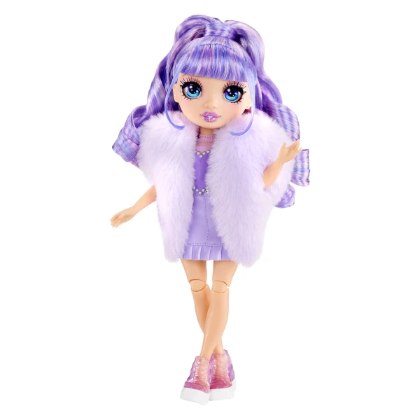RAINBOW HIGH CREATIVE CRYSTALS FASHION DOLL - VIOLET
