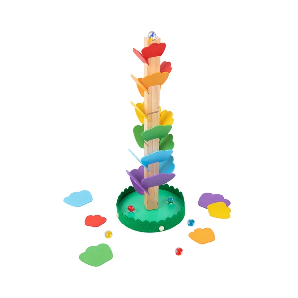 WOODEN BALL TRACK GAME