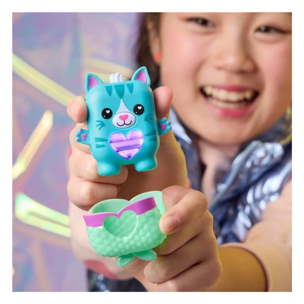 NANO-MALS ELECTRONIC FIDGET PET - PAWTRICIA THE BLUE KITTY 