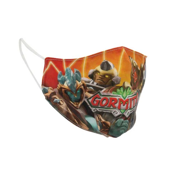 KIDS PROTECTION MASK GORMITI - 4 DESIGNS