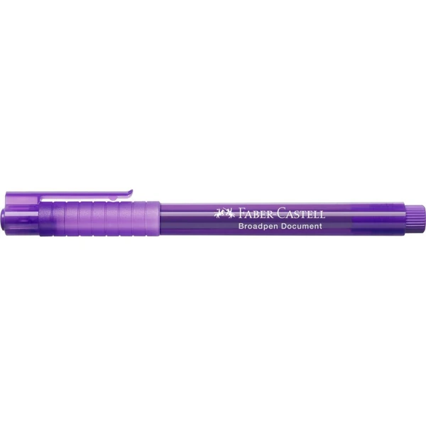 FABER-CASTELL WRITING MARKER BROADPEN PURPLE