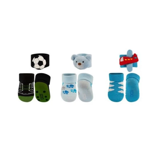 SOXO BABY SOCKS SET WITH HANDBAND