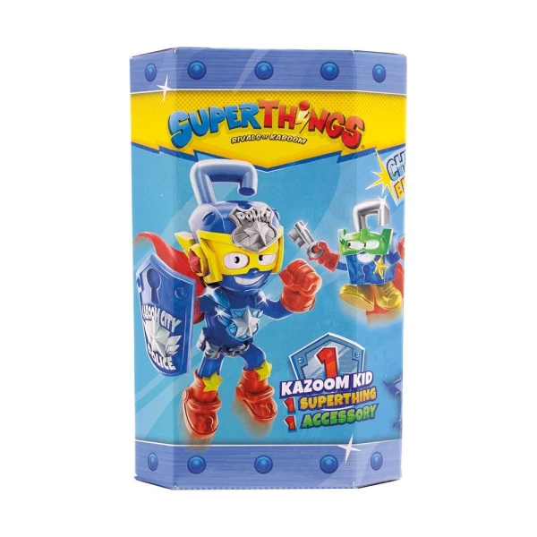 SUPERTHINGS RESCUE FORCE FIGURE WITH KAZOOM KID FOR AGES 4+