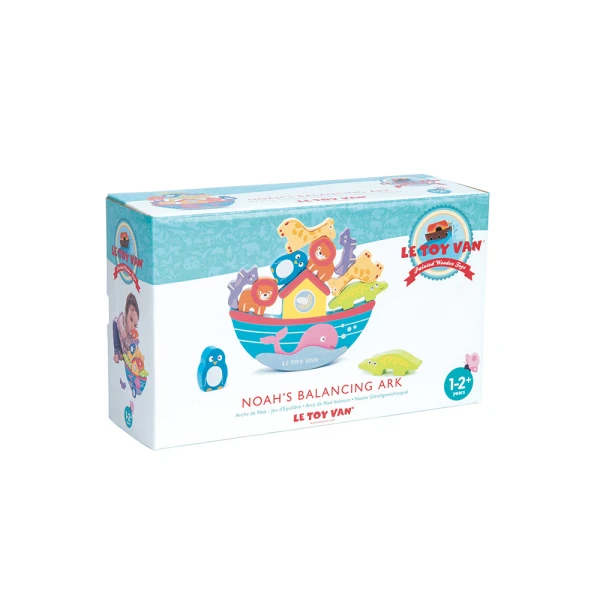 LE TOY VAN ΞΥΛΙΝΟ ΠΑΙΧΝΙΔΙ ΙΣΟΡΡΟΠΙΑΣ ΚΙΒΩΤΟΣ ΤΟΥ ΝΩΕ