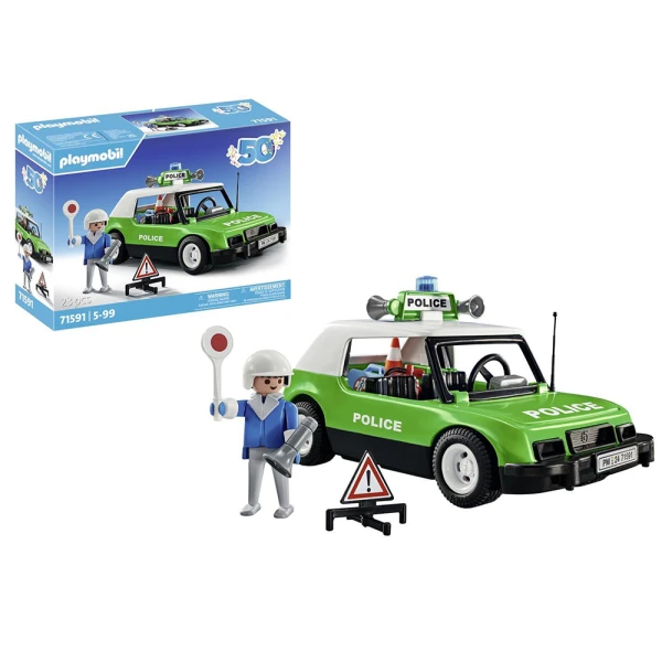 PLAYMOBIL CITY ACTION CLASSIC POLICE CAR