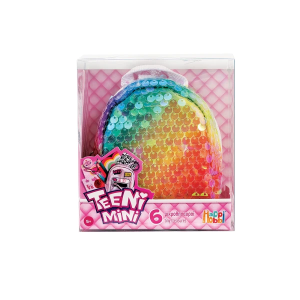 HAPPIHOBBI TEENI MINI ΣΕΤ 6 ΜΙΚΡΟΘΗΣΑΥΡΟΙ ΓΙΑ ΗΛΙΚΙΕΣ 5+ ΧΡΟΝΩΝ - 6 ΣΧΕΔΙΑ