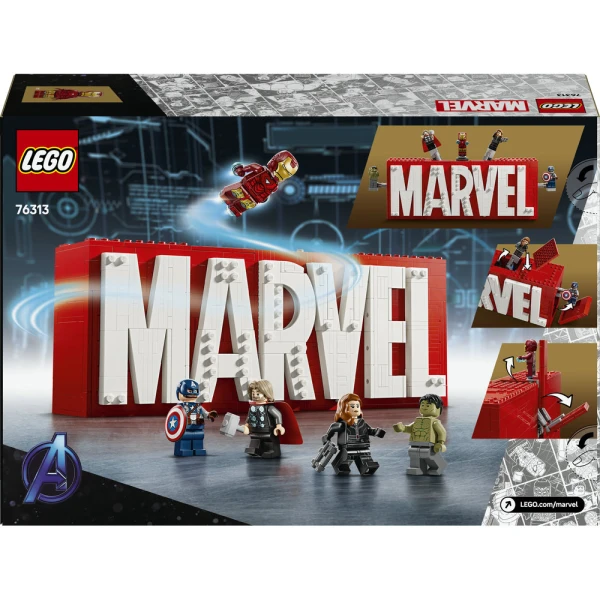 LEGO® MARVEL: MARVEL LOGO & MINIFIGURES
