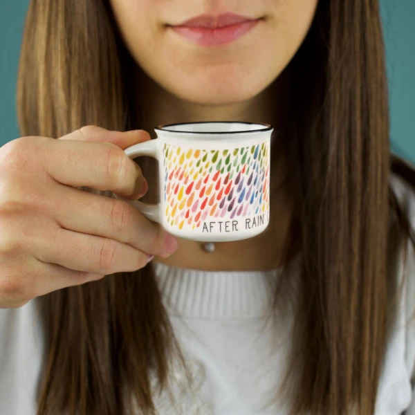LEGAMI SET OF 2 ESPRESSO CUPS - AFTER RAIN