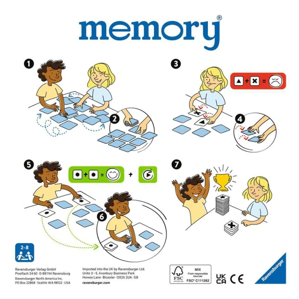 RAVENSBURGER MEMORY GAME NATURE