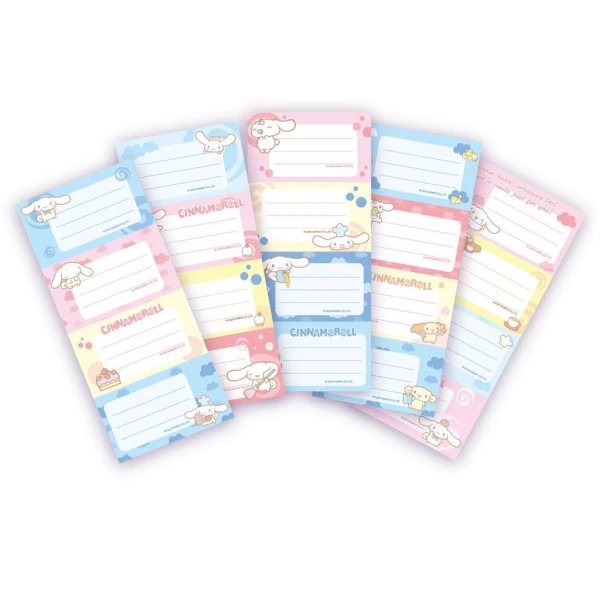 STICKER LABELS 20 pcs 5 SHEETS CINNAMOROLL