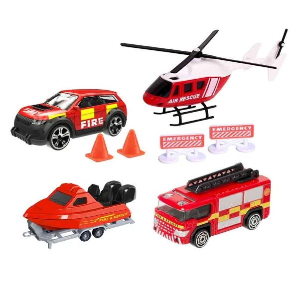 TEAMSTERZ ΟΧΗΜΑΤΑ ΔΙΑΣΩΣΗΣ ΑΕΡΟΣ ΚΑΙ ΘΑΛΑΣΣΗΣ DIE CAST ΜΕ ΑΞΕΣΟΥΑΡ ΓΙΑ 3+ ΧΡΟΝΩΝ