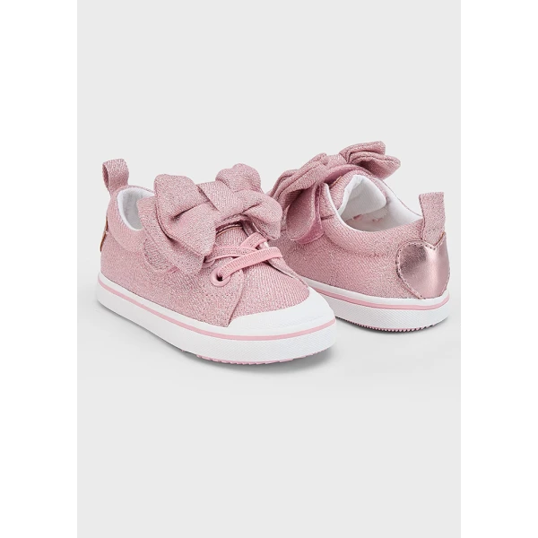 MAYORAL SPORT SHOES FABRIC BOW PINK  