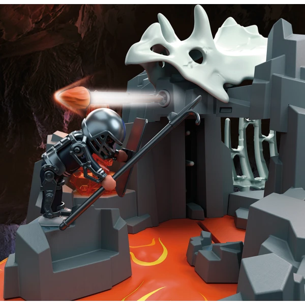 PLAYMOBIL DINO RISE GUARDIAN OF THE LAVA MINE