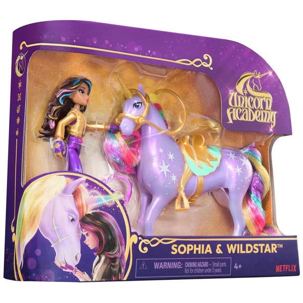 UNICORN ACADEMY SMALL DOLL SOPHIA & WILDSTAR