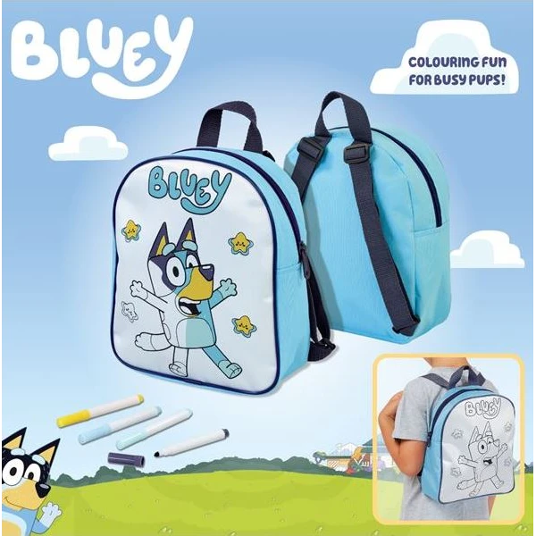 BLUEY COLOUR & CARRY BACKPACK