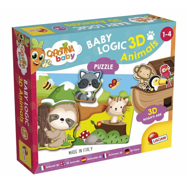 CAROTINA BABY LOGIC 3D ΖΩΑΚΙΑ