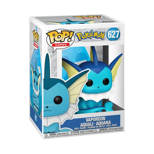 FUNKO POP! VINYL FIGURE GAMES POKEMON VAPOREON 627