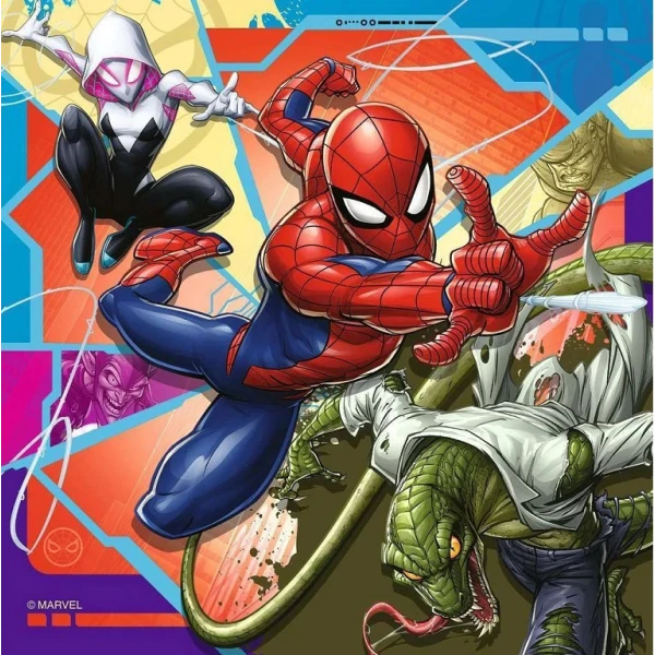 RAVENSBURGER ΠΑΖΛ 3X49 τεμ. SPIDERMAN MARVEL