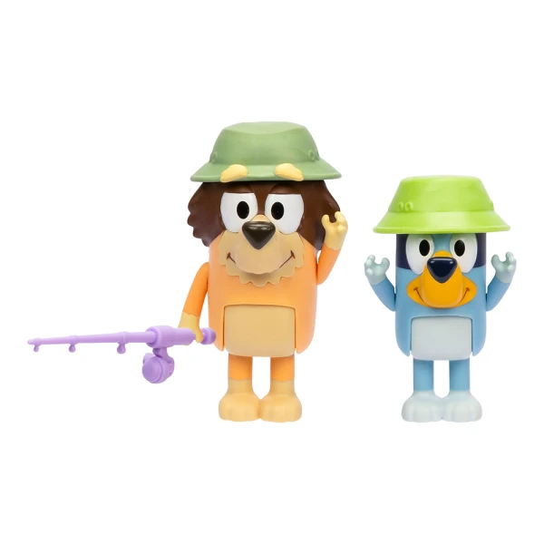 BLUEY SET 2 FIGURES - 3 DESIGNS