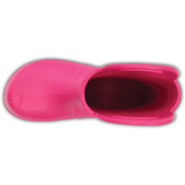 CROCS HANDLE IT RAIN BOOTS KIDS CANDY PINK
