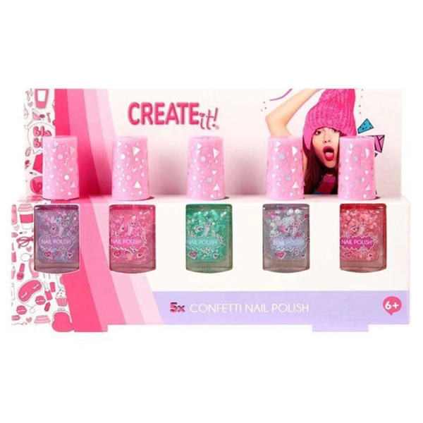 CREATE IT! NAIL POLISH SET CONFETTI