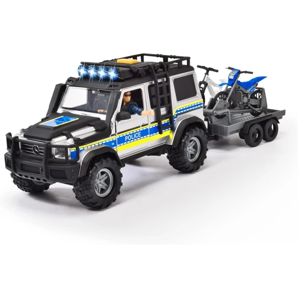 DICKIE TOYS ΣΕΤ ΑΣΤΥΝΟΜΙΑΣ MERCEDES-BENZ G 500 4X4