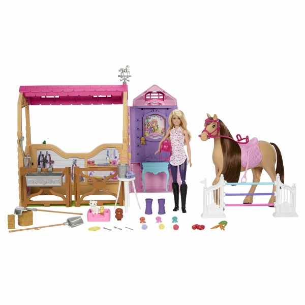 BARBIE MYSTERIES THE GREAT HORSE CHASE - ULTIMATE STABLE