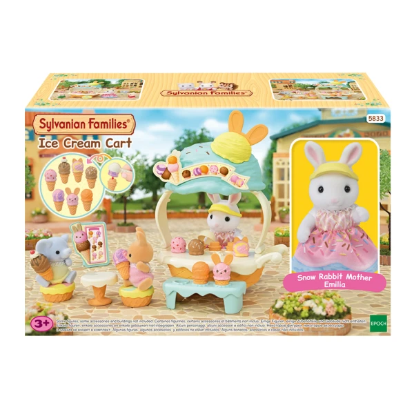 THE SYLVANIAN FAMILIES ICE CREAM CART PLAYSET