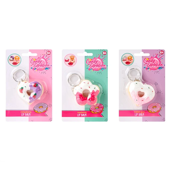 CANDY EXPLOSION LIP BALM ΜΠΡΕΛΟΚ ΝΤΟΝΑΤ - 3 ΣΧΕΔΙΑ