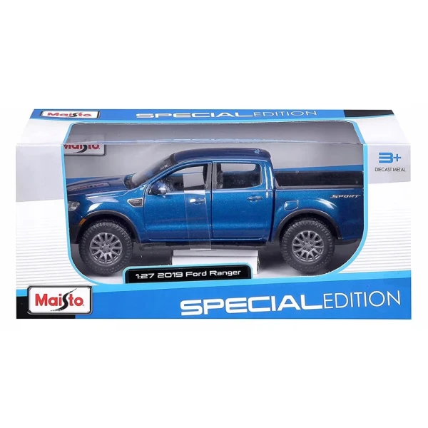 MAISTO 1:27 SPECIAL EDITION 2019 FORD RANGER BLUE